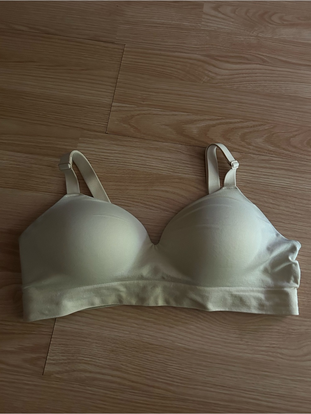 Truekind Beige Supportive Wireless Bra XL